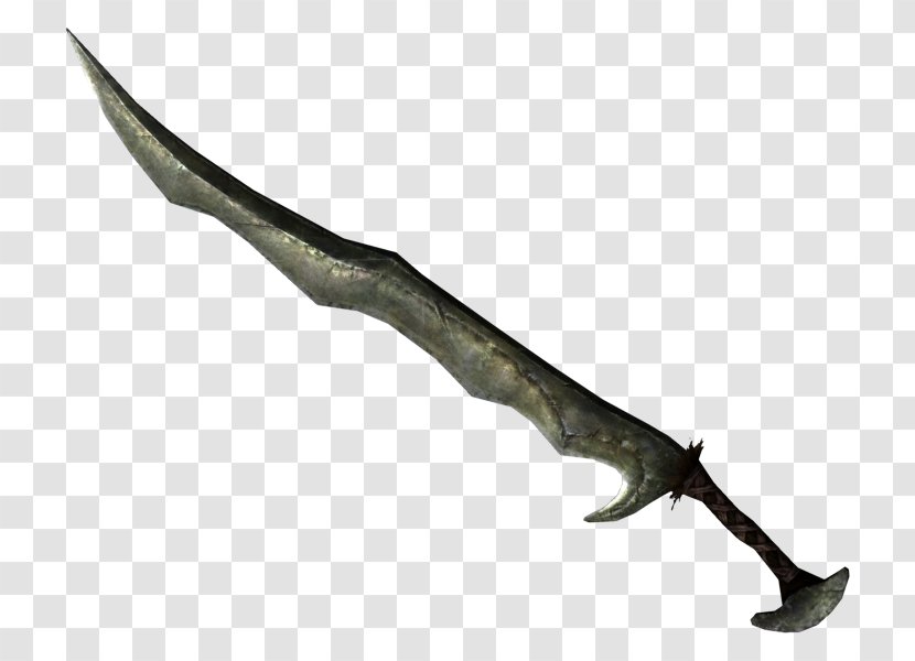 The Elder Scrolls V: Skyrim Online Classification Of Swords Orichalcum - Bayonet - Sword Transparent PNG