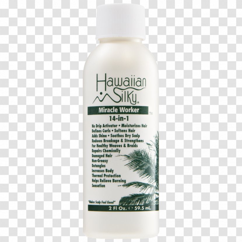 Hawaiian Silky Miracle Worker 14 In 1 Lotion Hair Conditioner Oil - Sally Beauty Supply Llc Transparent PNG