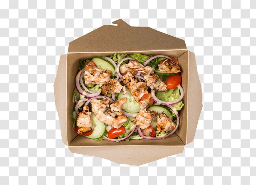 Vegetarian Cuisine Food Salad Platter Red Onion - Cucumber - Salmon Transparent PNG