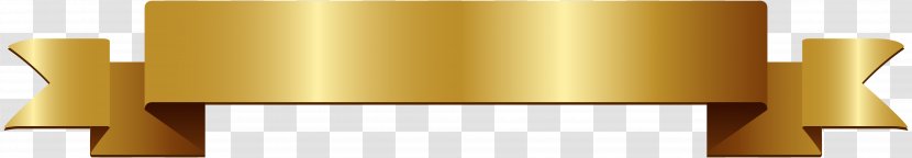 Gold Banner Clip Art - Metal - GOLD BANNER Transparent PNG
