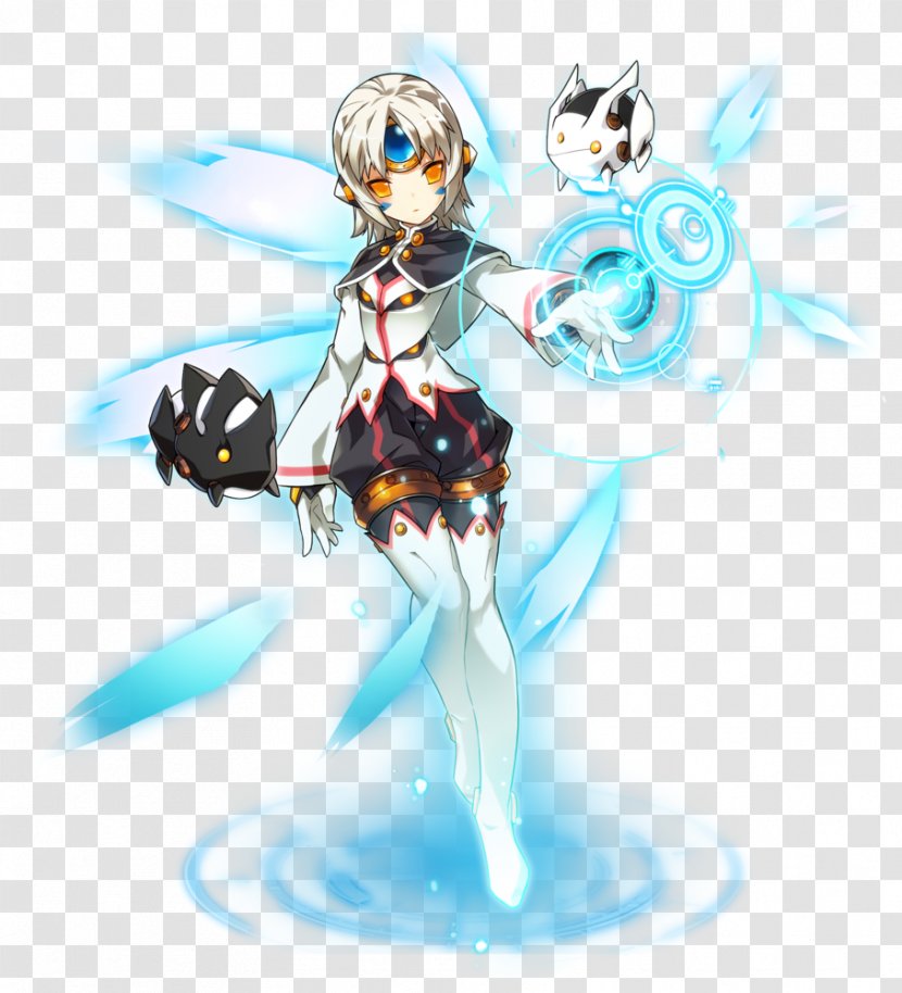 Elsword EVE Online Another Code: Two Memories Player Versus Character - Watercolor - Frame Transparent PNG