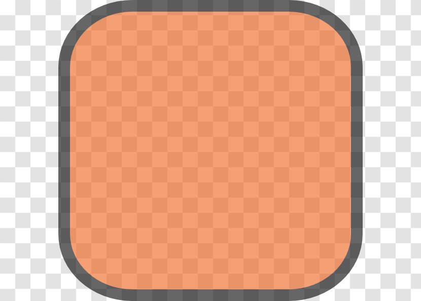 Royalty-free Clip Art - Orange - Tick Box Transparent PNG