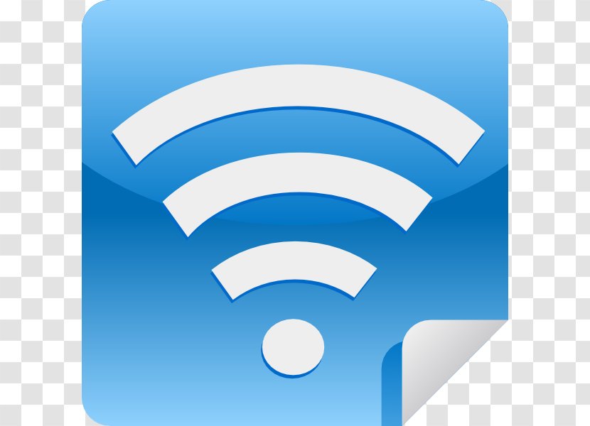 Wi-Fi Hotspot Download Wireless LAN Clip Art - Azure - Wifi Logo Vector Transparent PNG