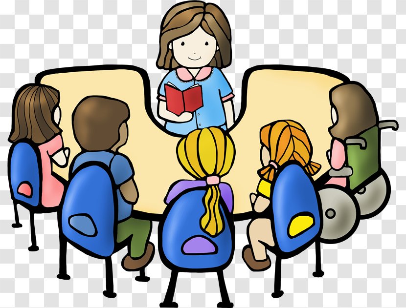 Student Reading Book Discussion Club Clip Art - Profession - Group Cliparts Transparent PNG