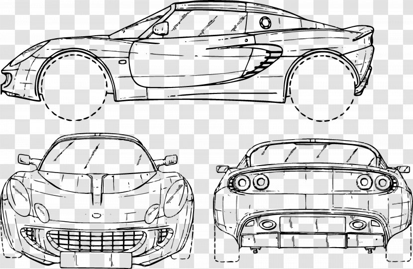 Lotus Elise Elan Cars - Seven - Rally Transparent PNG