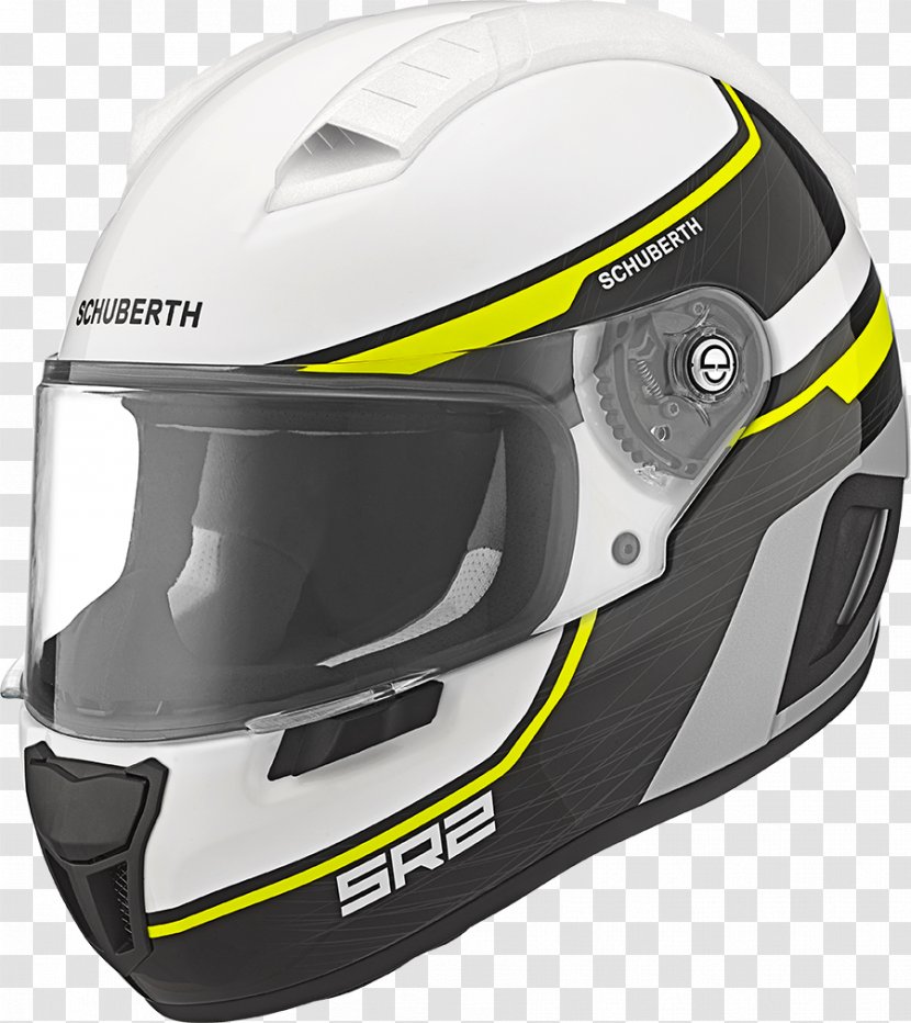 Motorcycle Helmets Schuberth Yellow - Protective Gear In Sports Transparent PNG