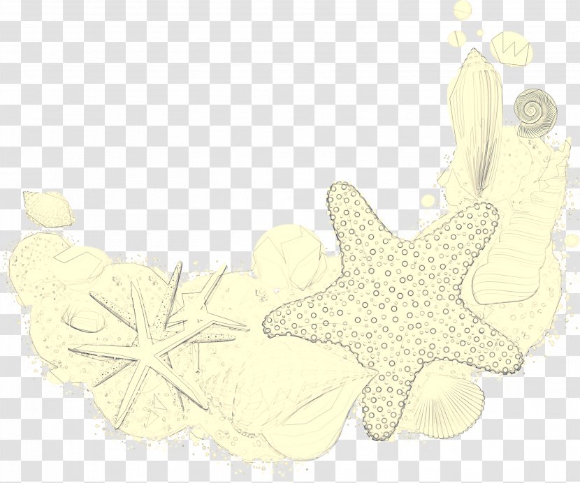 White Yellow Leaf Beige Transparent PNG