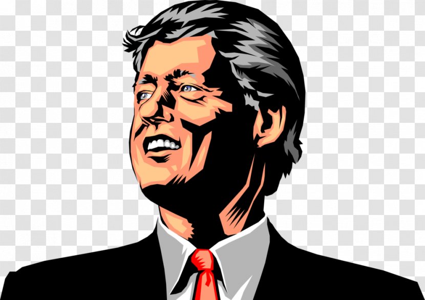 Illustration Clip Art Vector Graphics Image - Royalty Payment - Bill Clinton Cartoon Transparent PNG