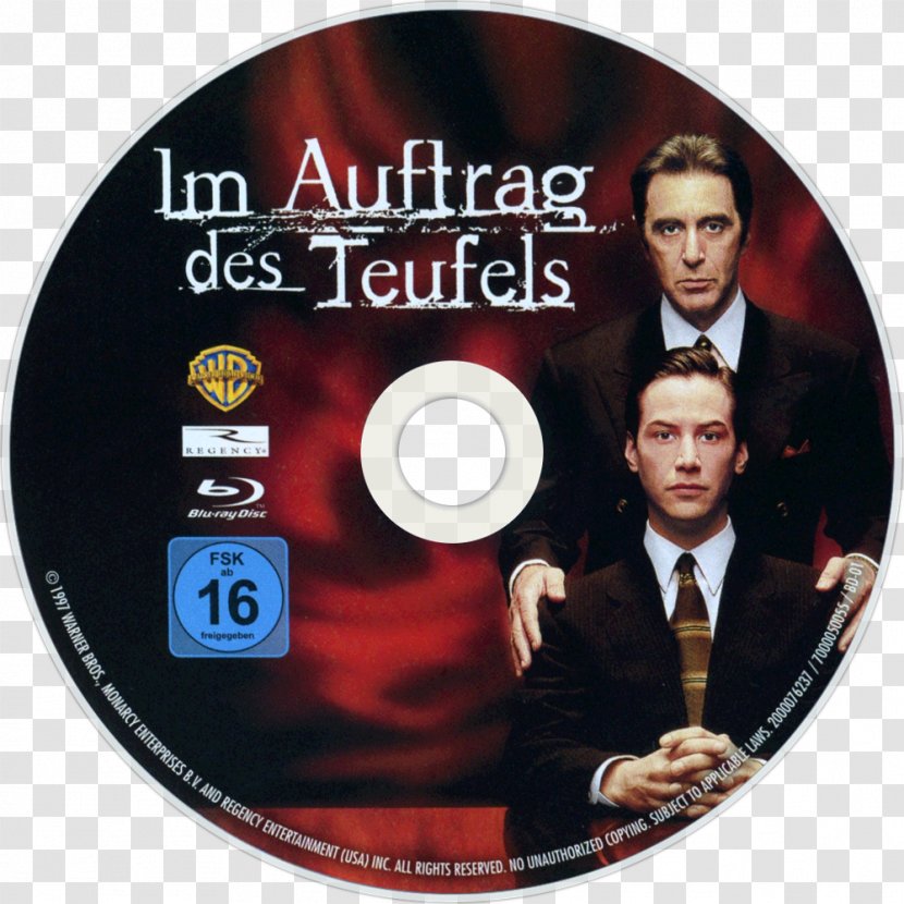Taylor Hackford The Devil's Advocate Blu-ray Disc Al Pacino - Keanu Reeves - Ray Transparent PNG