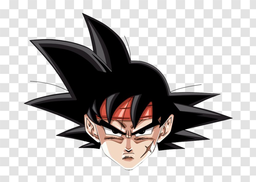 Goku Face Dragon Ball Cartoon - Watercolor Transparent PNG