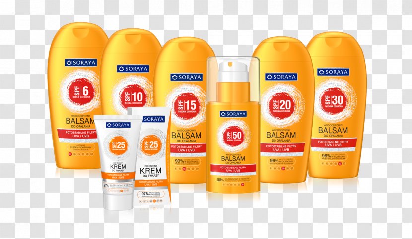 Sunscreen Krem Cosmetics Balsam Do Ciała Factor De Protección Solar - Skin Care - 25 Transparent PNG
