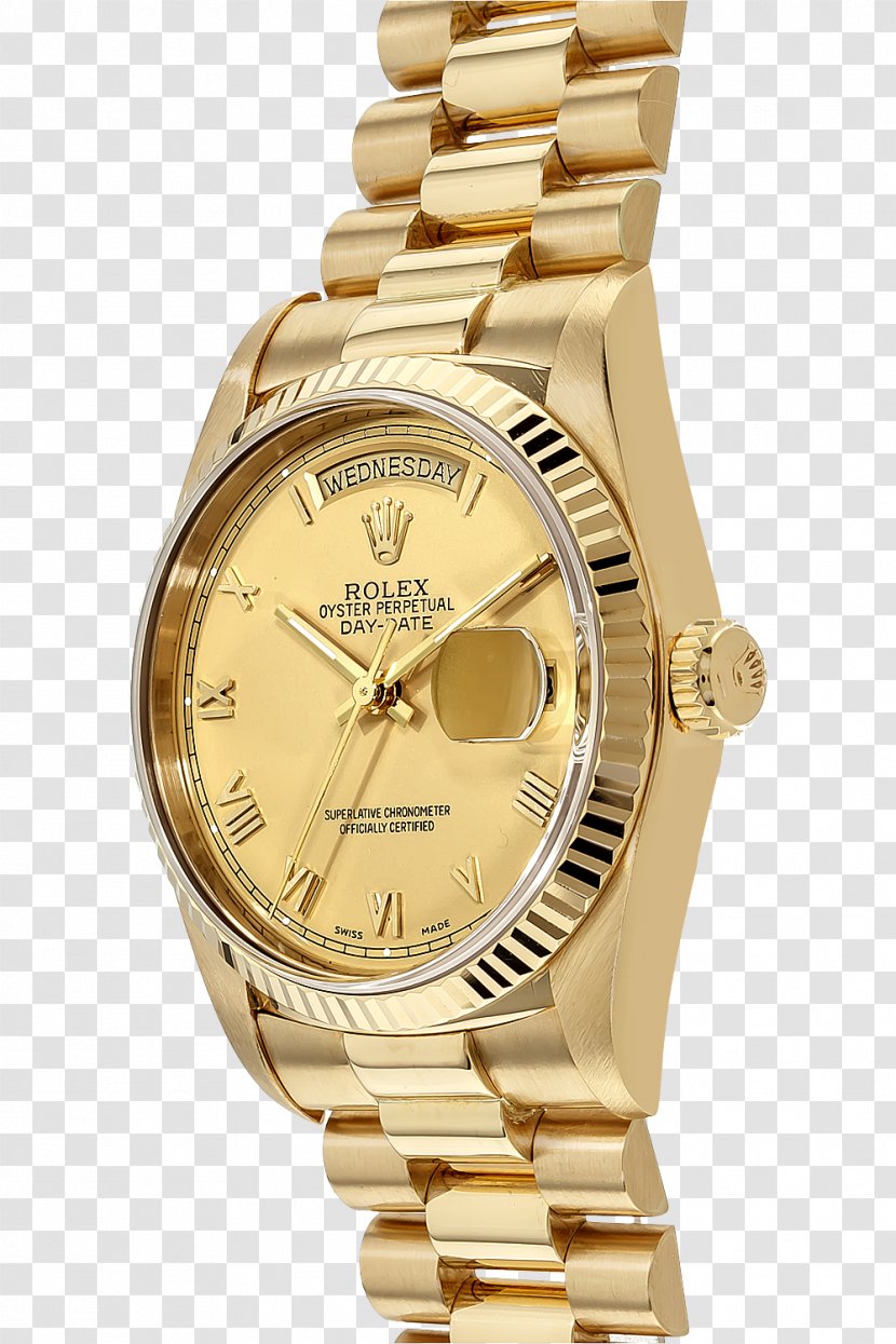 Gold Watch Strap - Clothing Accessories Transparent PNG