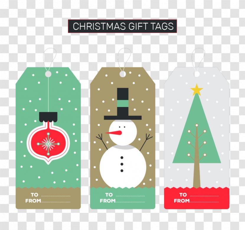 Christmas Gift Tag - Card Transparent PNG