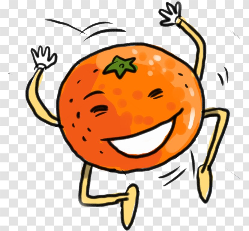 Fruit Clementine Mandarin Orange Animaatio Pumpkin - Clement's Vector Transparent PNG