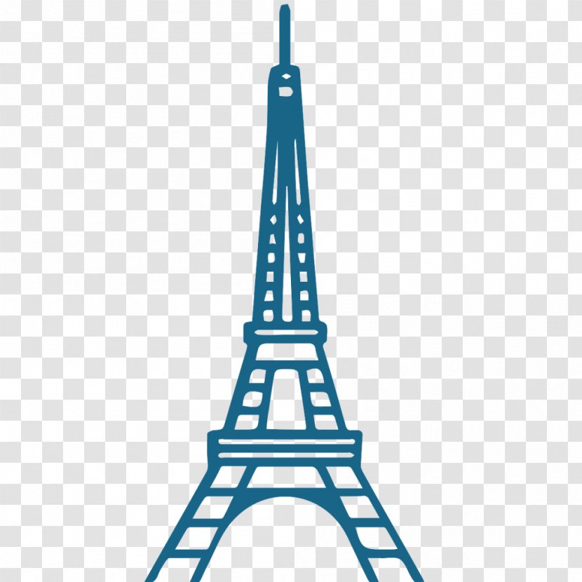 Eiffel Tower Leaning Of Pisa Drawing - Painting Transparent PNG