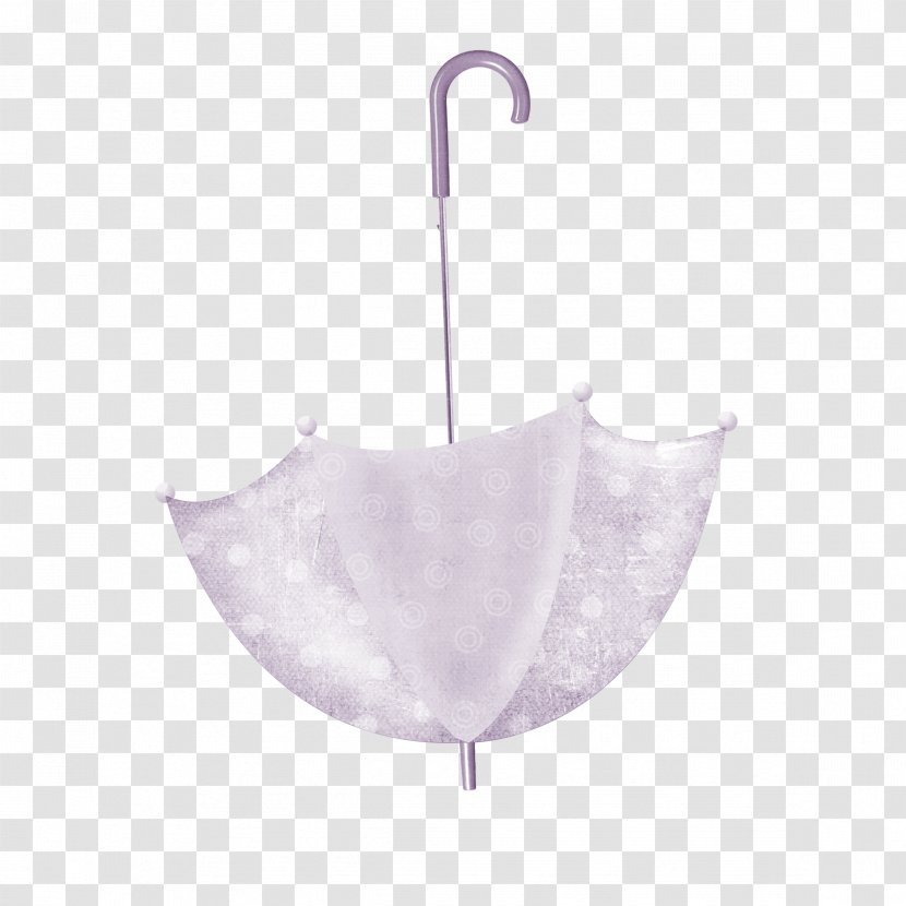Cartoon Umbrella Graphic Design - Lavender Transparent PNG
