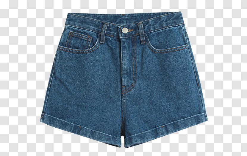 Bermuda Shorts Jeans Denim Trunks - Cartoon Transparent PNG