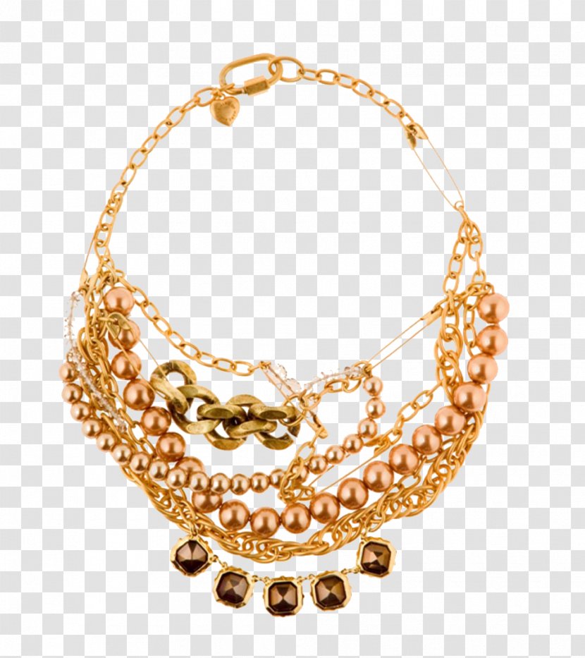 Necklace Gold Designer Jewellery - Pendant - Material Transparent PNG