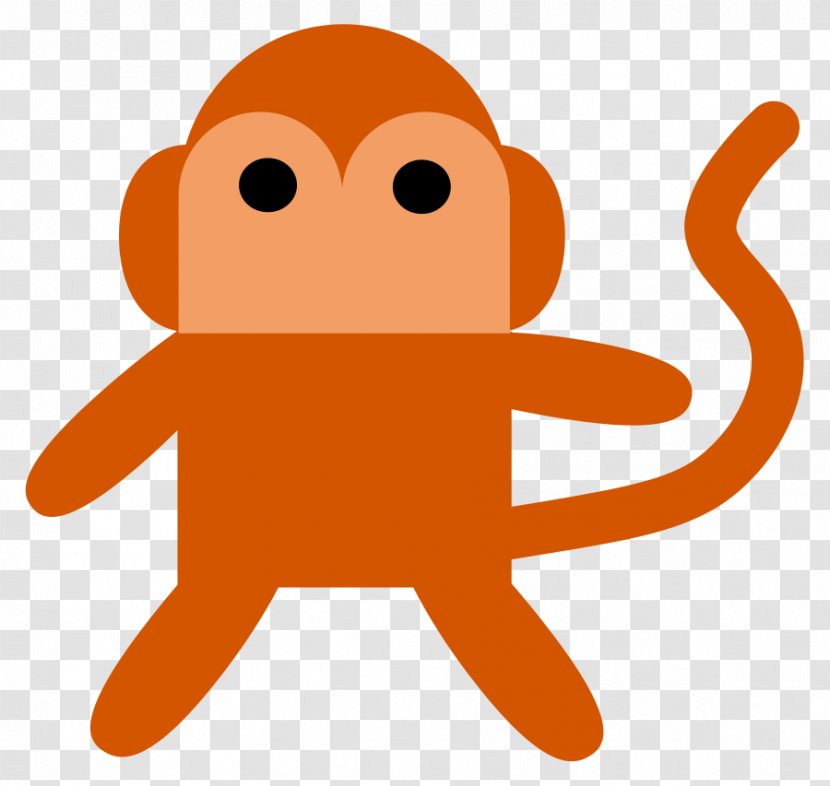 Ape Monkey Clip Art - Sock - Vector Transparent PNG