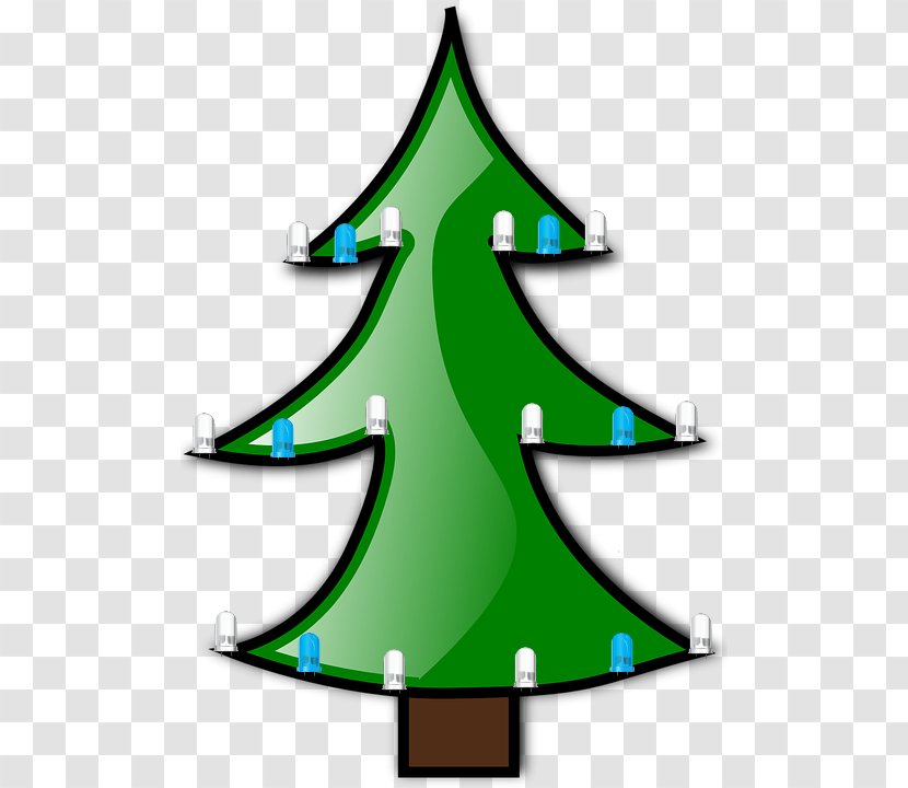 Santa Claus Christmas Tree Clip Art - Artificial Transparent PNG