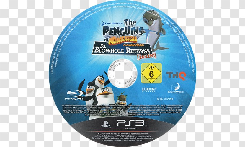 The Penguins Of Madagascar: Dr. Blowhole Returns – Again! Escape 2 Africa Operation Penguin Xbox 360 Transparent PNG