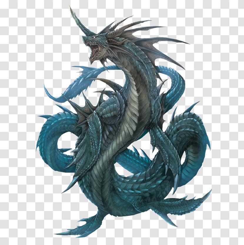 Legendary Creature Sea Monster Dragon Leviathan - Fictional Character Transparent PNG