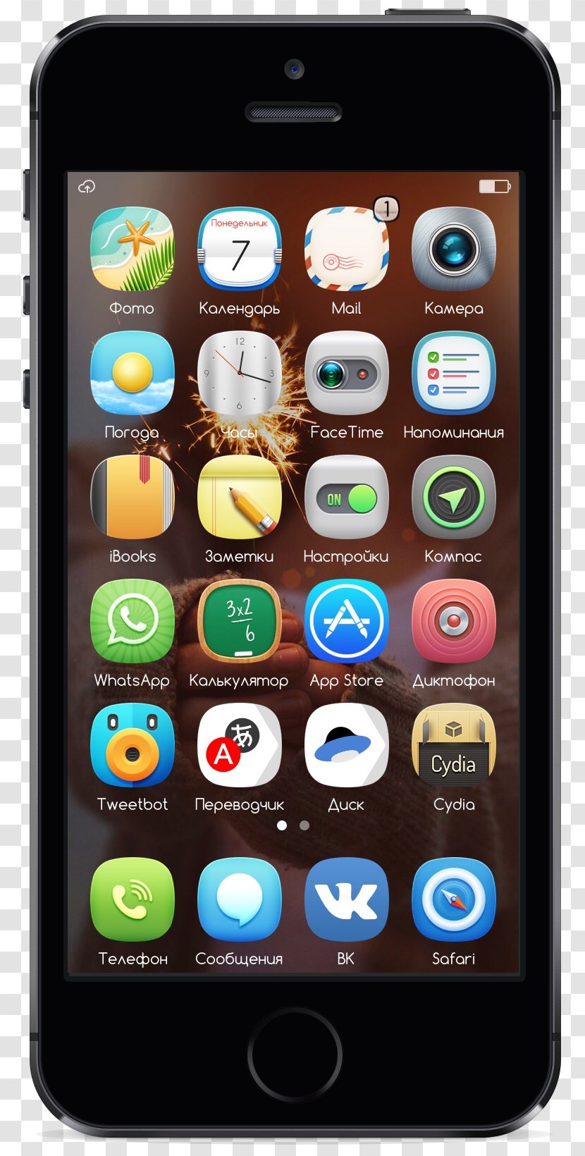 Feature Phone Smartphone IPhone 4S Cydia - Telephone - Lasso Transparent PNG