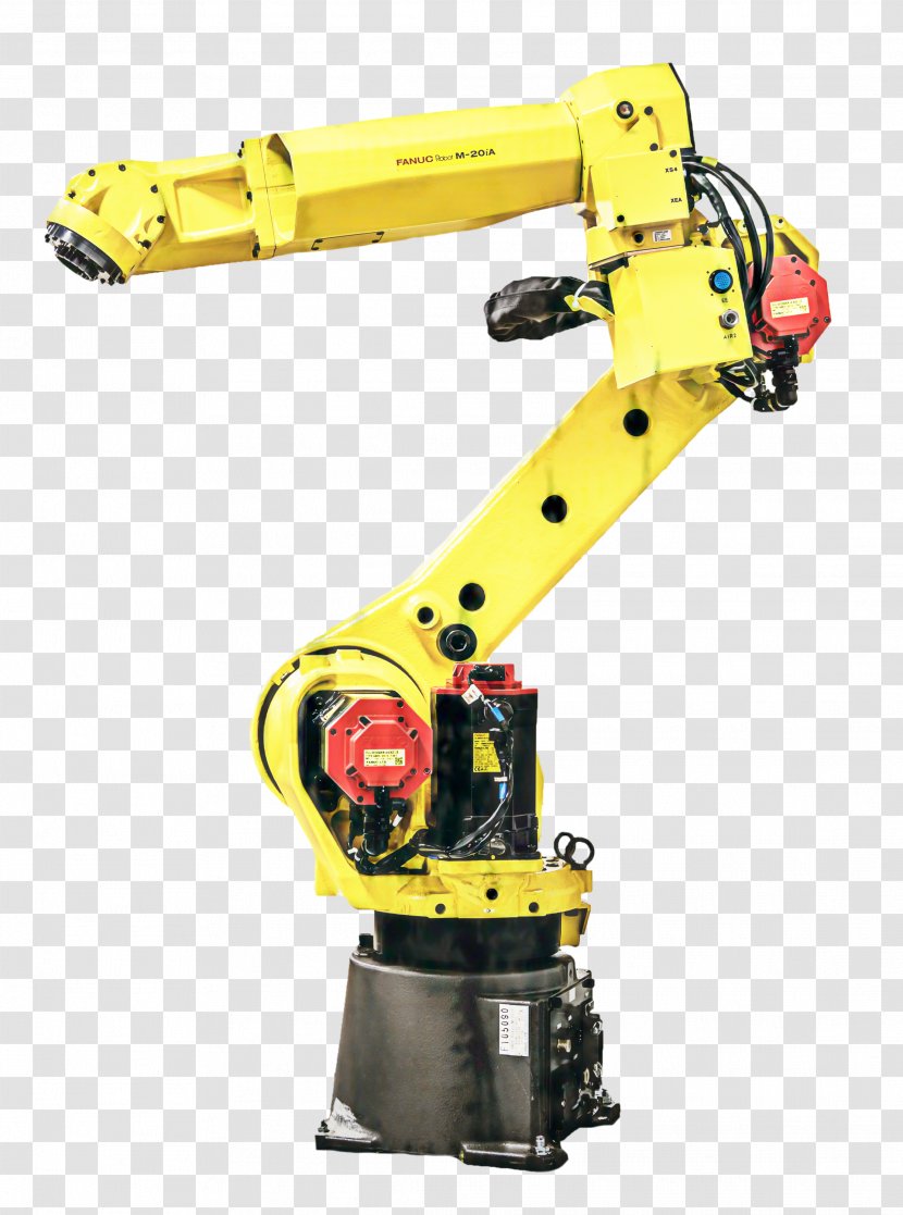 Engineering Cartoon - Cobot - Construction Equipment Yellow Transparent PNG