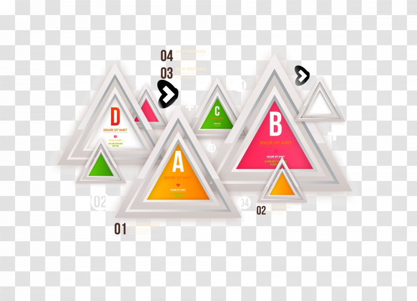 Triangle Geometry - Designer - Border Transparent PNG