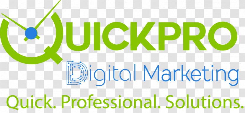 QuickPro Digital Marketing Brand Service - Green Transparent PNG