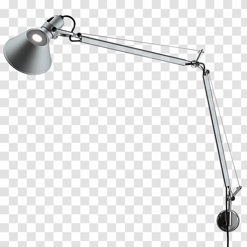 Light Fixture Tolomeo Desk Lamp Artemide Transparent PNG