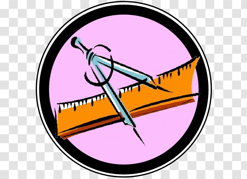 Compass-and-straightedge Construction Mathematics Clip Art - Geomentry Transparent PNG