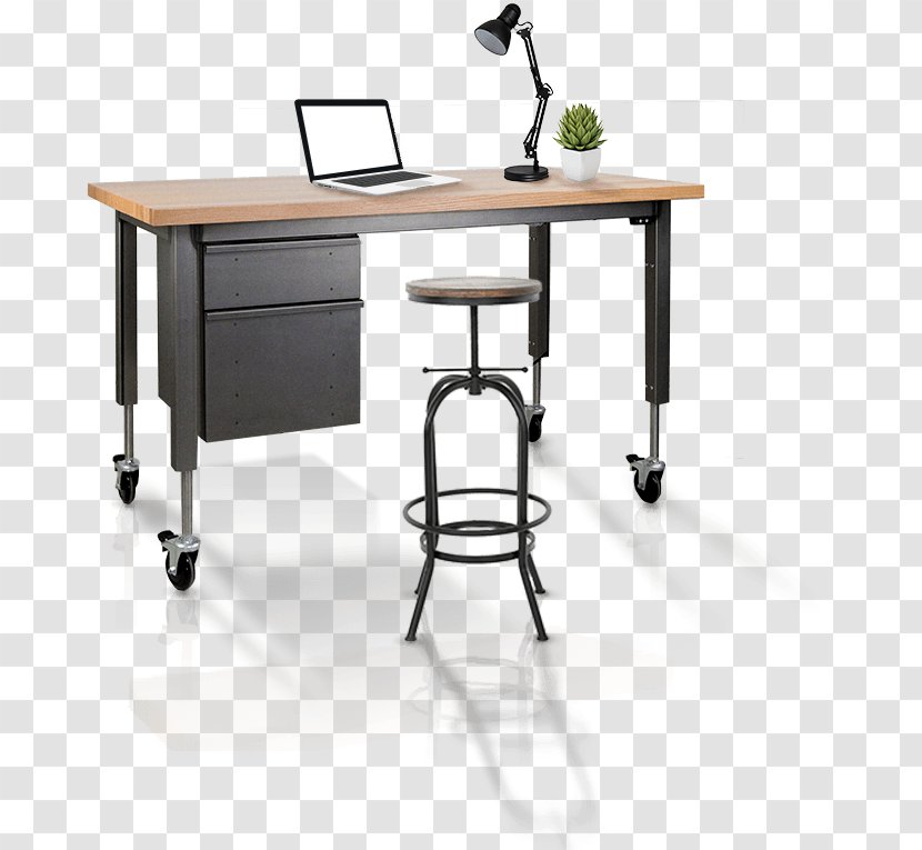 Desk Furniture Table Office Manufacturing - Scene Transparent PNG