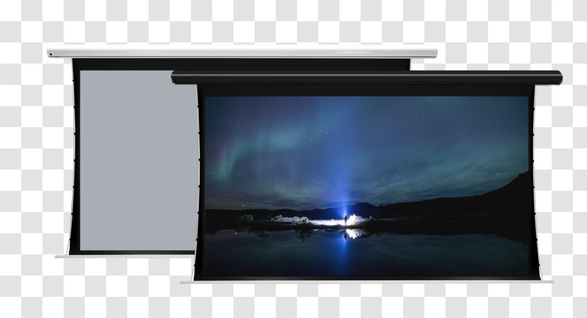 Projection Screens Computer Monitors Projector Flat Panel Display - Cinema Screen Transparent PNG
