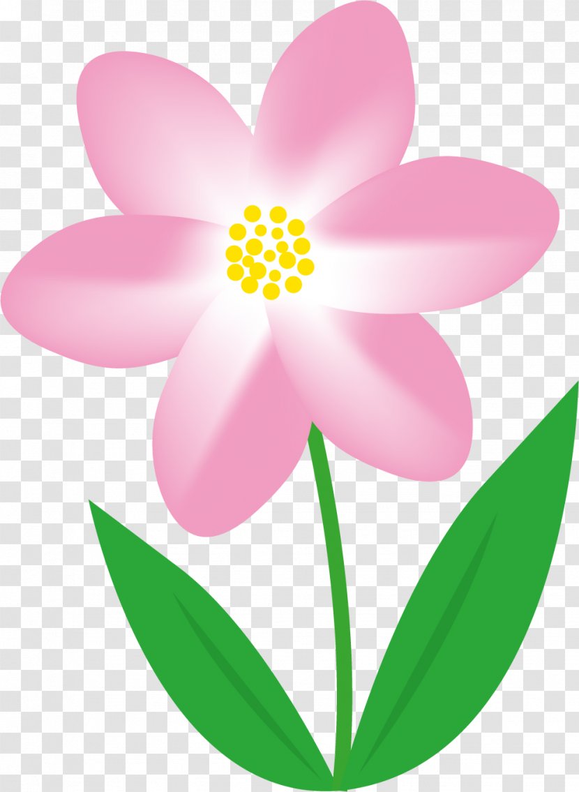 Cute Flower Material. - Plant - Artificial Intelligence Transparent PNG