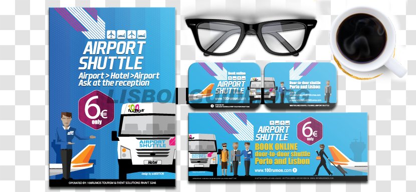Logo Display Advertising Online - Web Banner - Airport Bus Transparent PNG
