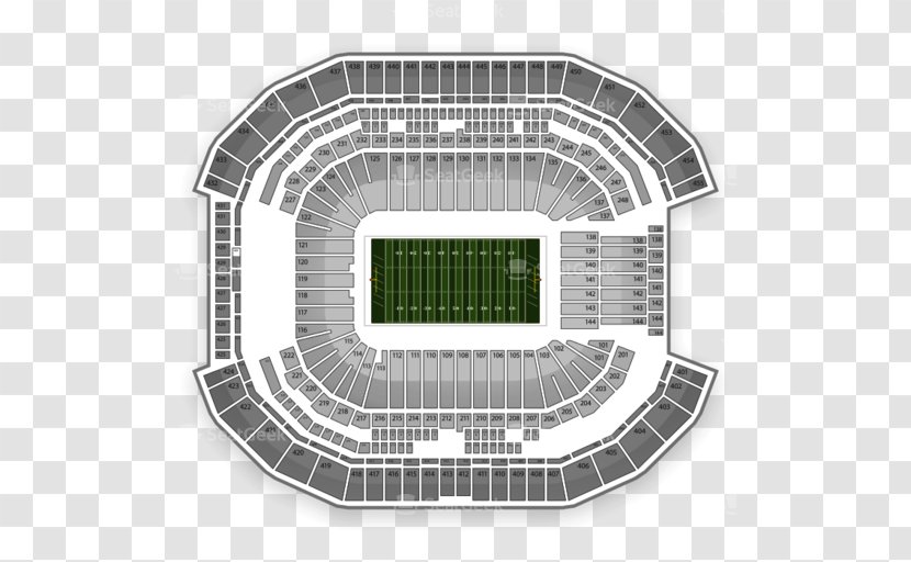 University Of Phoenix Stadium Busch Arizona Cardinals St. Louis - Seating Assignment - Map Transparent PNG