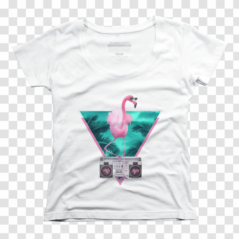 T-shirt Sleeveless Shirt Clothing Sizes - Watercolor - Flamingo Printing Transparent PNG