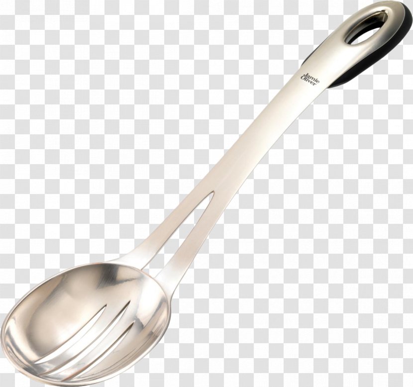 Slotted Spoons Stainless Steel Kitchen Utensil - Kitchenware - Wooden Spoon Transparent PNG