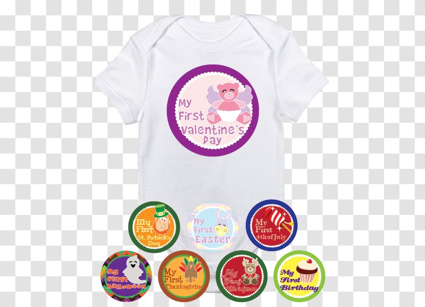 Baby & Toddler One-Pieces Printed T-shirt Sticker Paper - Heart - Graduation Snap Transparent PNG