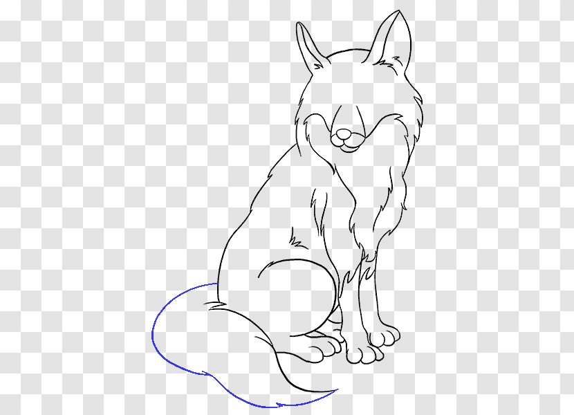 Line Art Jack Russell Terrier Drawing Fox Canidae - Cartoon - Zigzag Transparent PNG