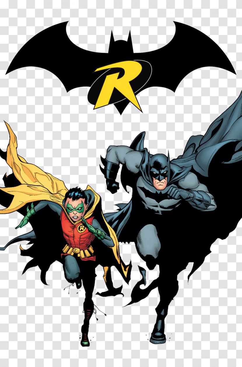 Batman And Robin Nightwing Damian Wayne - Mythical Creature Transparent PNG