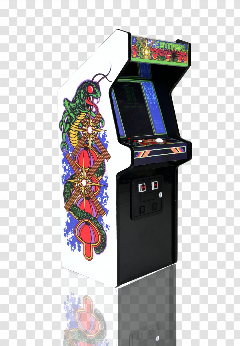 Centipede Tempest Arcade Game Cabinet Atari - Electronic Device - Reflection Transparent PNG