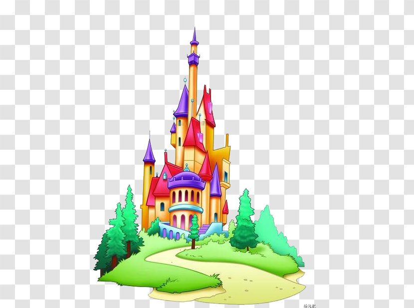 Sleeping Beauty Castle Hong Kong Disneyland The Walt Disney Company - Cartoon Transparent PNG