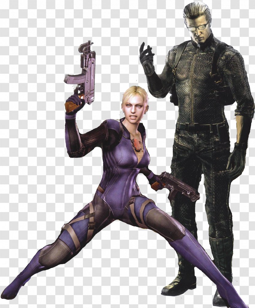 Resident Evil 5 Albert Wesker Jill Valentine Chris Redfield - Supervillain Transparent PNG