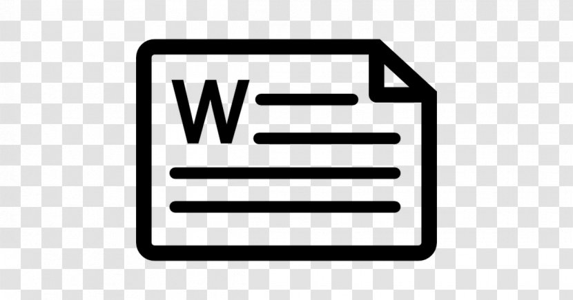 Document File Format Microsoft Word - Icon Design Transparent PNG