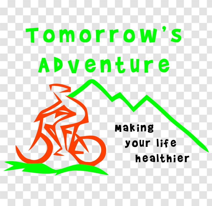 Tomorrow's Adventure Electric Bicycle Motorcycle Mountain Bike - Text Transparent PNG