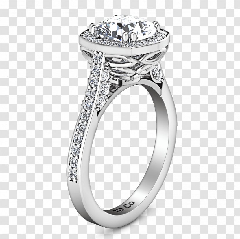 Diamond Engagement Ring Jewellery - Solitaire Transparent PNG