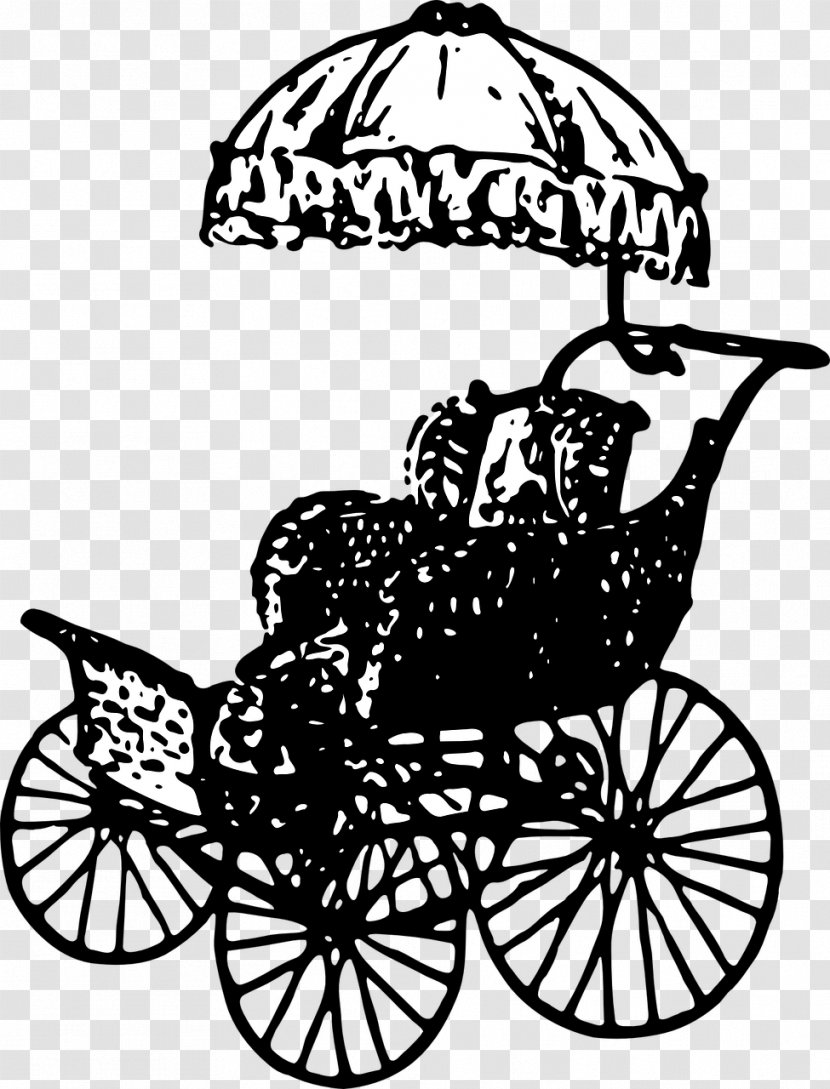 Baby Transport Car Victorian Era Chariot Clip Art - Weekly Torah Portion Transparent PNG