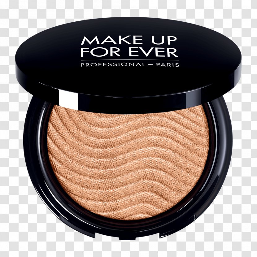 Make Up For Ever Pro Light Fusion Undetectable Luminizer Cosmetics Highlighter Bronze Compact Bronzer Foundation Transparent PNG